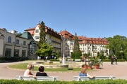 Hotel Thermia Palace v piešťanských kúpeľoch.