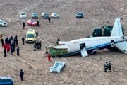 Vrak lietadla Embraer 190 azerbajdžanských aerolínií AZAL.