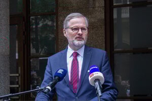 Český premiér Petr Fiala.