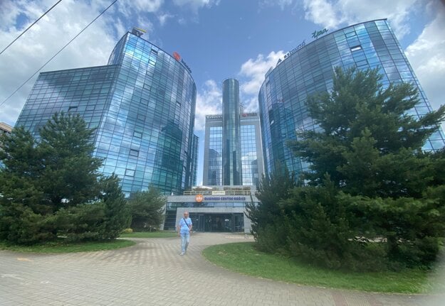 Biznis centrum v Košiciach, kde sídlila štátna akciovka Slovensko IT. (zdroj: Korzár/Katarína Gécziová)
