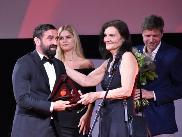 Milan Ondrík a Jana Oľhová. (zdroj: Judita Čermáková)