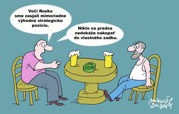 Rozumná stratégia. (zdroj: Sliacky)