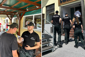 Policajti sa zamerali na kontrolu dodržiavania zákazu podávania alkoholu osobám mladším ako 18 rokov.