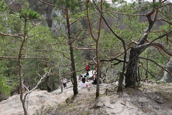 Súľovské skaly sú obľúbenou turistickou destináciou.