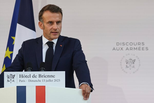 Francúzsky prezident Emmanuel Macron.
