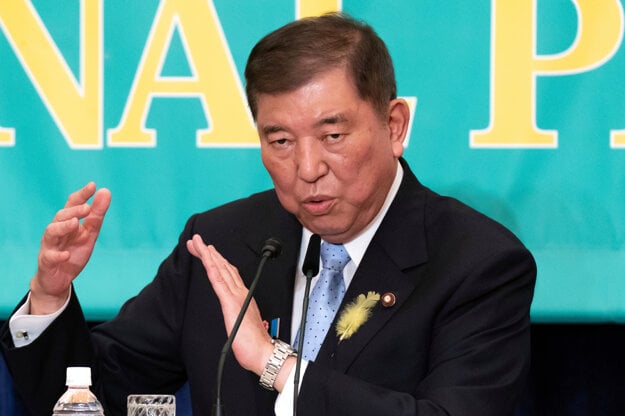 Japonský premiér Šigeru Išiba. (zdroj: TASR/AP)