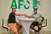Aldo Baéz (vpravo) bude hrať za AFC Nové Mesto nad Váhom. 