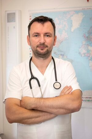 Infektológ Martin Novotný. (zdroj: UNLP)
