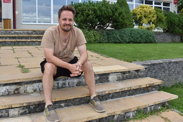 Lukáš Zednikovič na Zemplínskej šírave. (zdroj: Korzár/Jana Otriová)