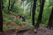 Na ferrate Komín v Skalke pri Kremnici zasahovali horskí záchranári.