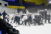 Hokejisti Spišskej Novej Vsi na tréningu