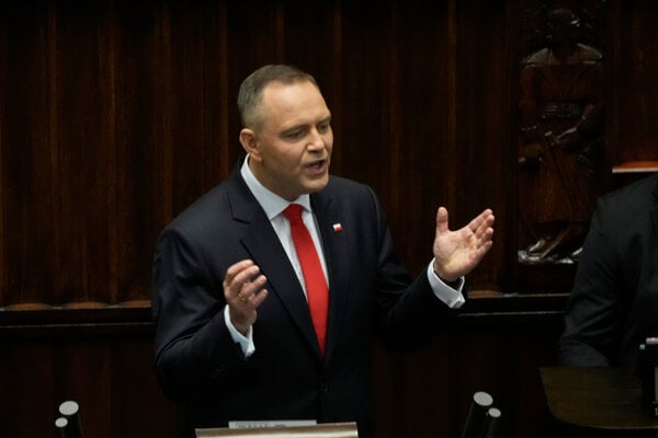 Nový poľský prezident Karol Nawrocki.