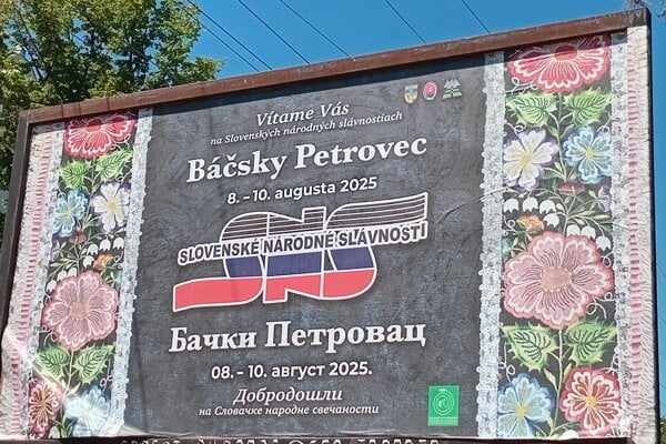 Komunitný život a tradície vojvodinských Slovákov boli ústredným motívom programu Slovenských národných slávností, ktoré sa konali v Báčskom Petrovci pri Novom Sade od 8. do 10. augusta 2025.