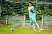 Brankár Bytče Adrián Tkáč vyťahoval loptu zo siete šesťkrát.