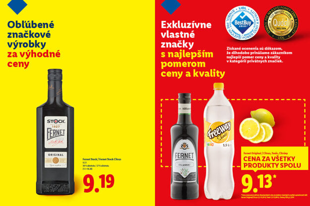 Značkové výrobky v Lidl za výhodné ceny.