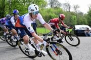Slovenský cyklista Lukáš Kubiš. 