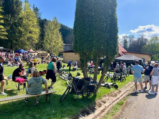 Podujatie v Kvetnici. (zdroj: OZ Kvetnica žije)