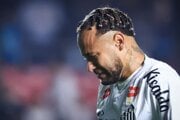 Neymar v drese Santosu