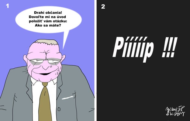 Naozaj nepríjemná otázka (zdroj: Mikuláš Sliacky)