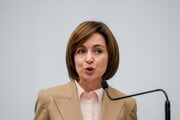 Moldavská prezidentka Maia Sanduová.