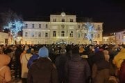 Liptovský Mikuláš má v protivládnych protestoch pomerne vysokú účasť.