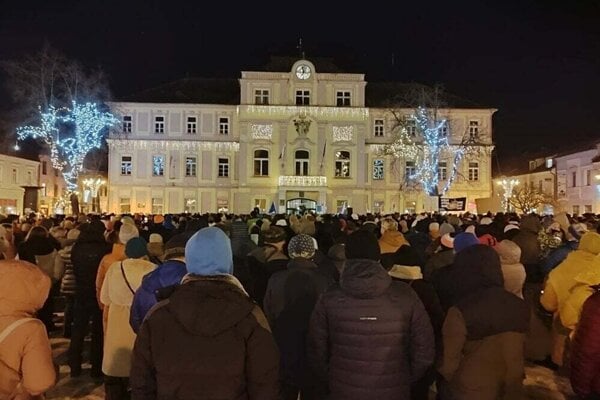 Liptovský Mikuláš má v protivládnych protestoch pomerne vysokú účasť.