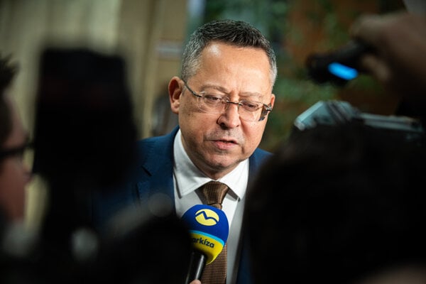 Minister financií Ladislav Kamenický.