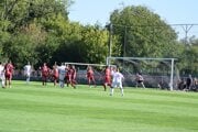 Záber zo stretnutia Komjatice - Bánov 0:3.