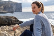 Marcela bola na Malte na jazykovom kurze.