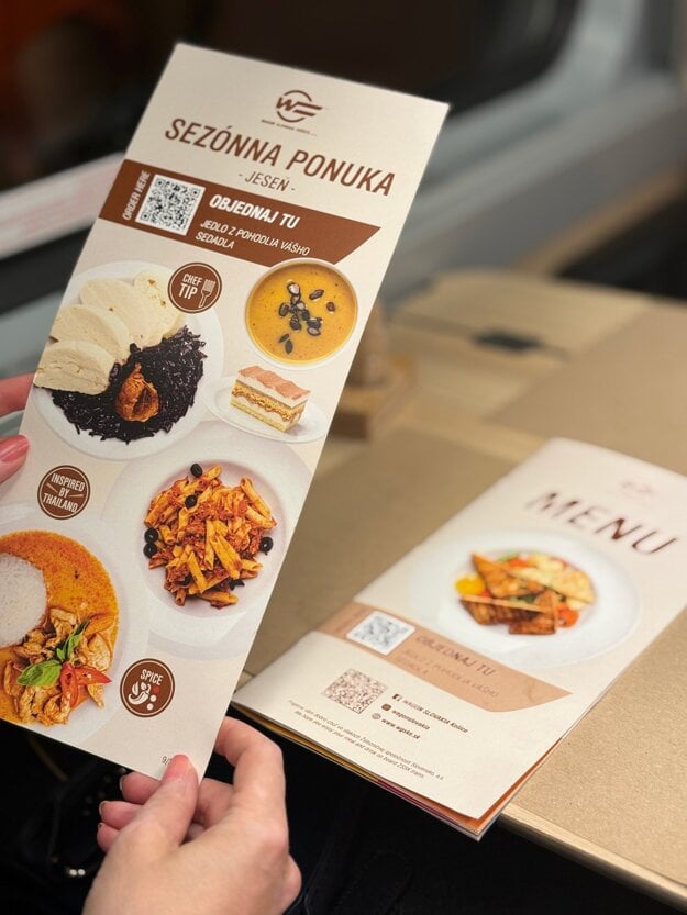 Od piatka 19. septembra je k dispozícii v reštauračných vozňoch ZSSK nová sezónna ponuka