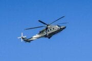 Vrtuľník Agusta AW-189, ktorý využíva Ministerstvo vnútra.