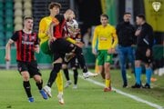Momentka zo zápasu Žilina - Trnava.