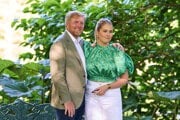 Princezná Amalia a kráľ Viliam-Alexander.  