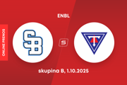 BC Slovan Bratislava - UMF Tindastoll: LIVE STREAM zo zápasu ENBL