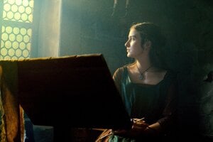 Viktória Harkabus Jurištová vo filme Fichtelberg.  