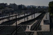 Aténska hlavná stanica je zatvorená počas celonárodného 24-hodinového generálneho štrajku.
