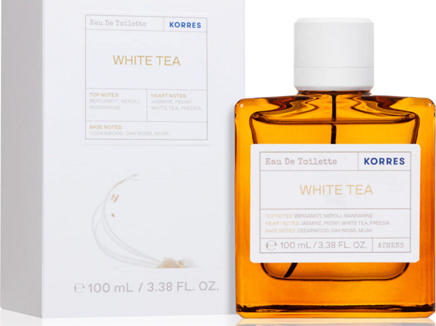 Korres White Tea. (zdroj: Korres)