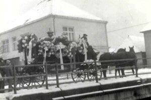 Pohrebný koč v roku 1979 odprevádzal na poslednej ceste Jozefa Fúčelu. 