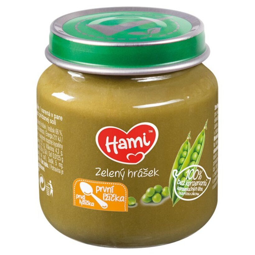 Hami príkrm Zelený hrášok 125 g