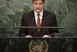 Slovak Foreign and European Affairs Minister Miroslav Lajčák 