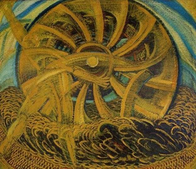 Anton Jaszusch - Yellow Mill, 1922
