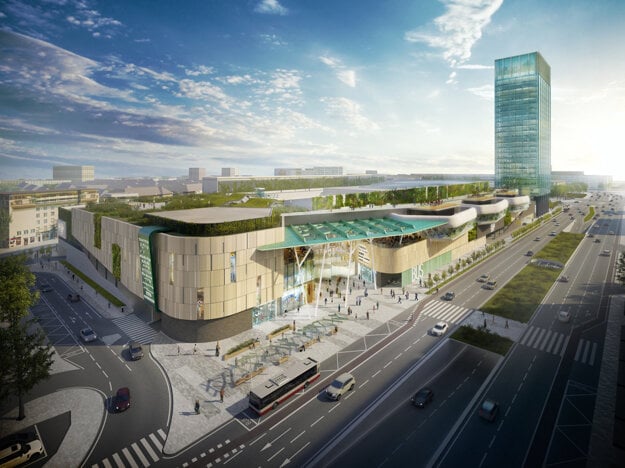 The visualisation of the Stanica Nivy project