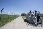 Bratislava M.R. Štefánik airport's lookout.
