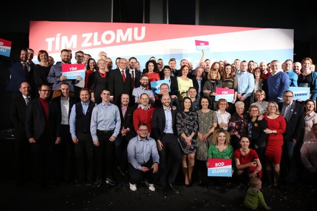 Coalition of parties Progressive Slovakia and Spolu