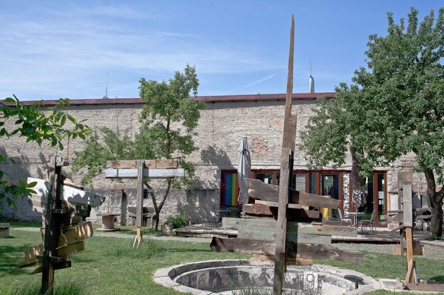 The Záhrada cultural centre in Banská Bystrica.