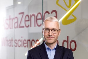 Kuuno Vaher, the AstraZeneca's Cluster Country Director for Central Europe.