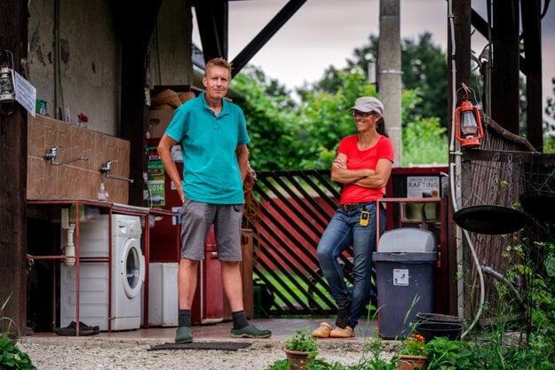 Dutch farmers Arnold Sikking and Bernadette Kuijpers arrived in Slovakia 12 years ago to start a farm.