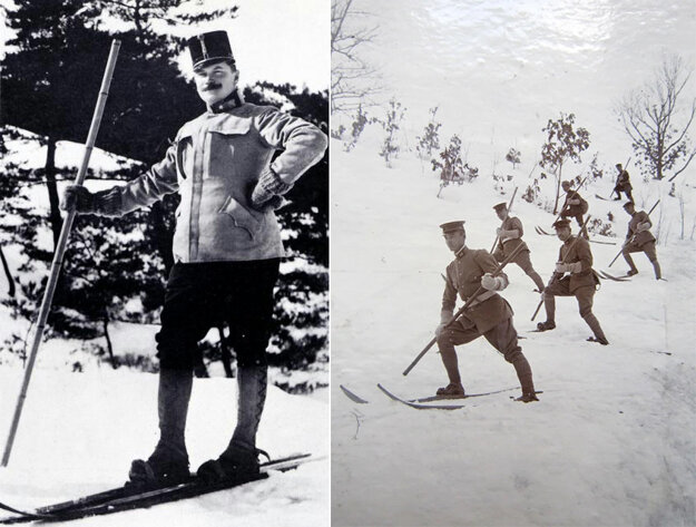 Major Theodor Edler von Lerch, born and raised in Bratislava, is considered the father of skiing in Japan.