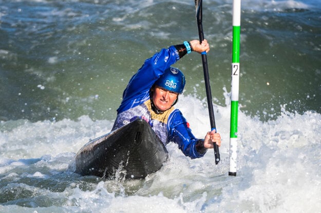 Two-time Olympic winner Elena Kaliská ended her career in Čunovo.