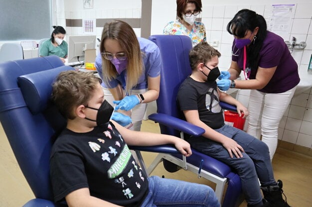 Slovakia launched the vaccination of children aged 5-11 in early January.